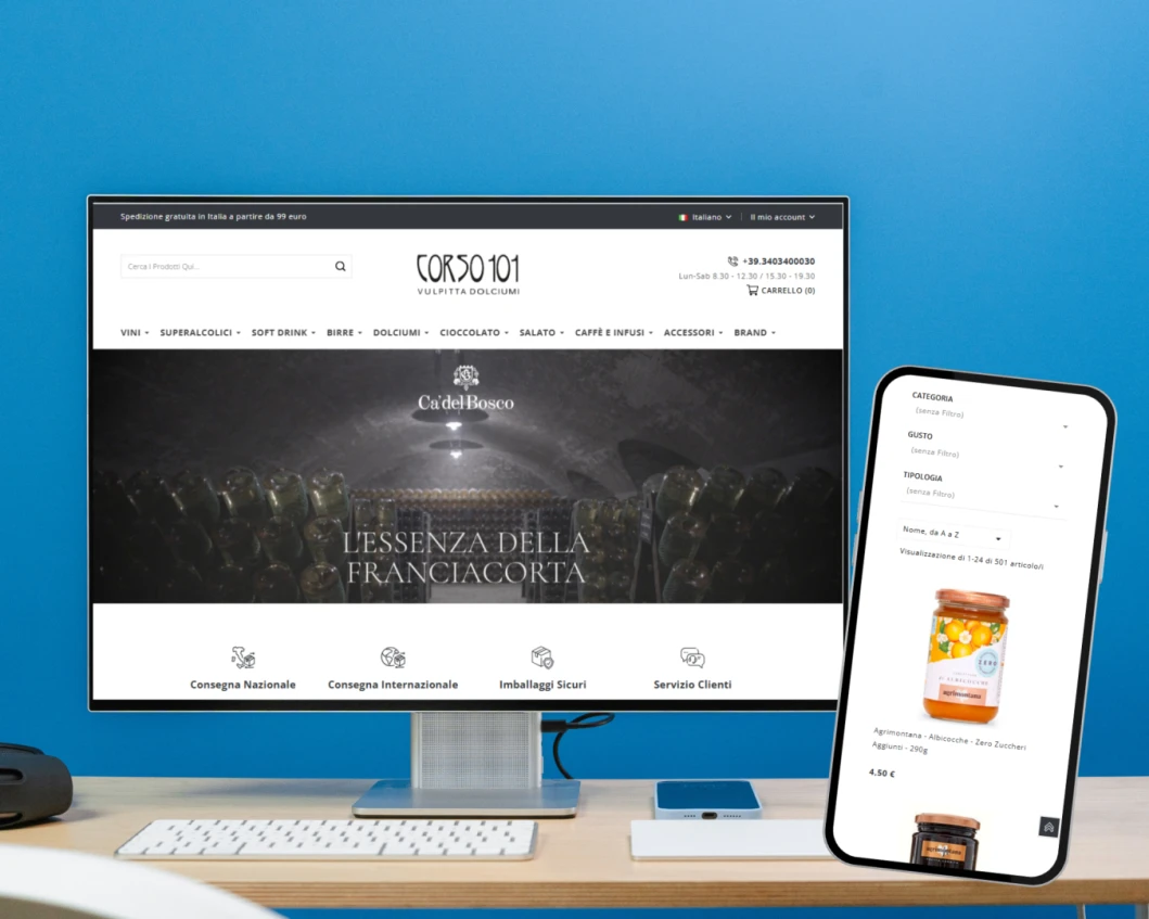 Mockup obiettivo